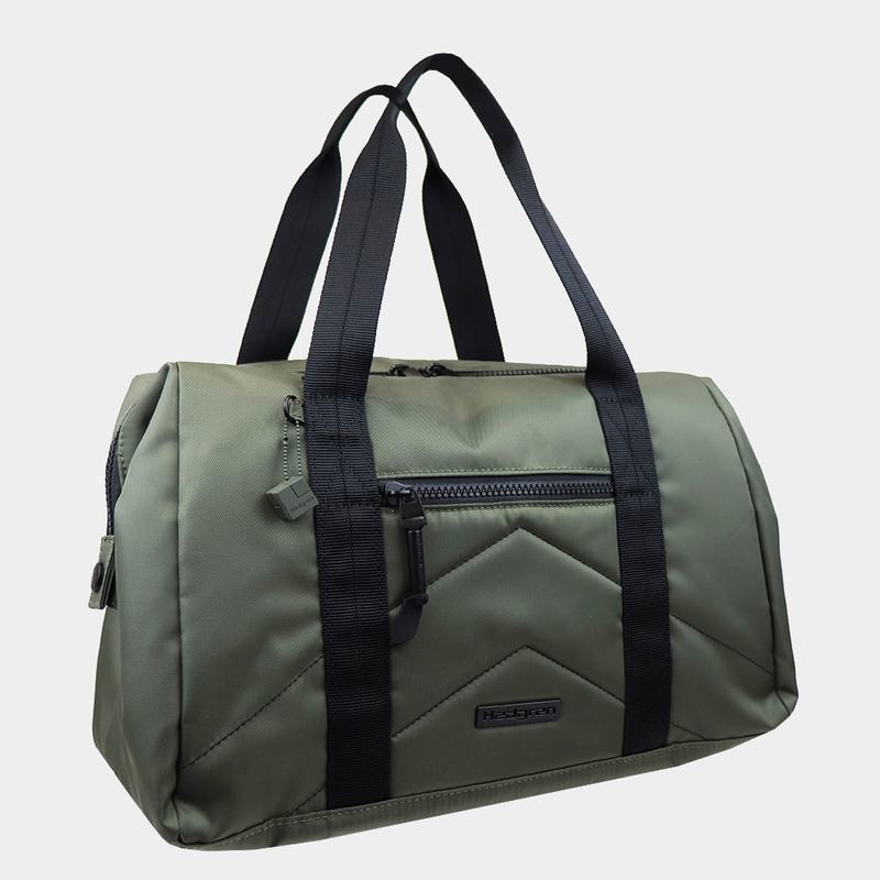 Dark Green Women's Hedgren Bound Sustainably Made Duffle Bags | TYP2175RO